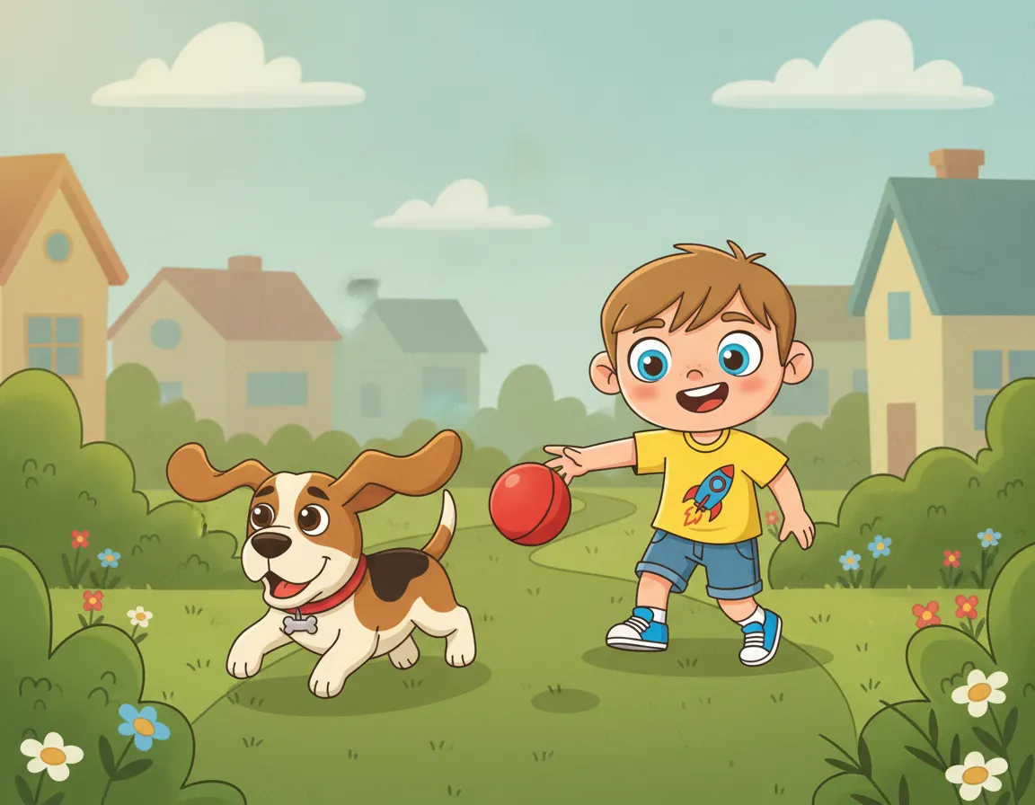 Buster's Big Adventure, illustration for page 8