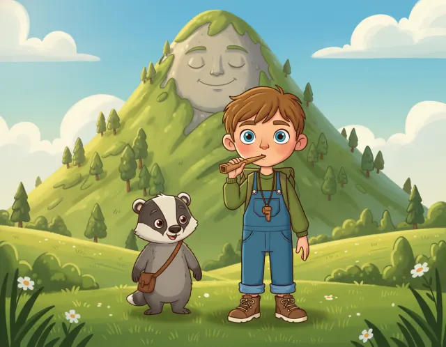 Cover illustration for The Mountain's Softest Song