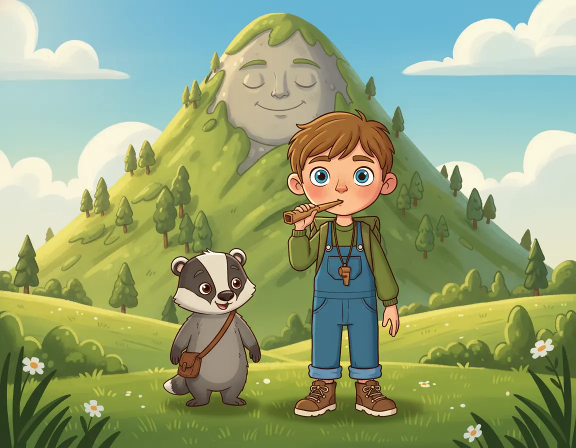 Cover illustration for The Mountain's Softest Song