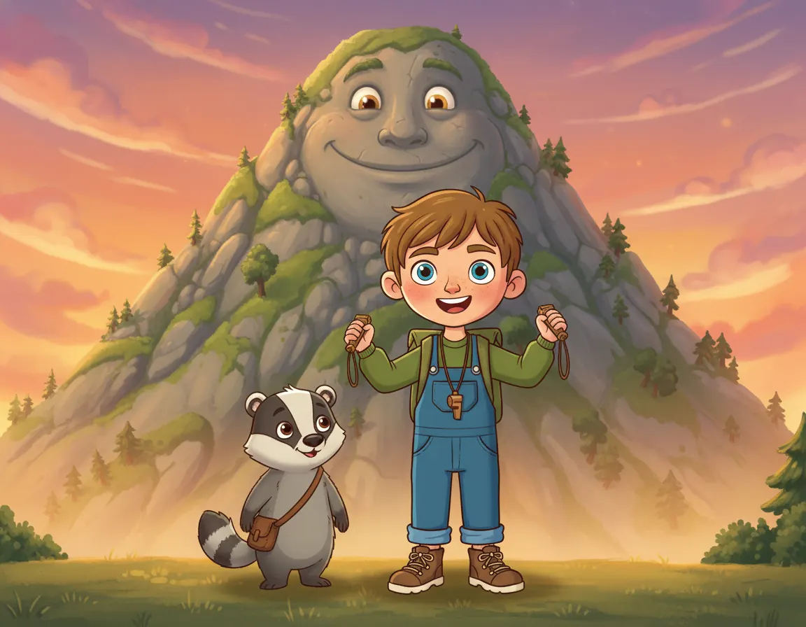 The Mountain's Softest Song, illustration for page 10