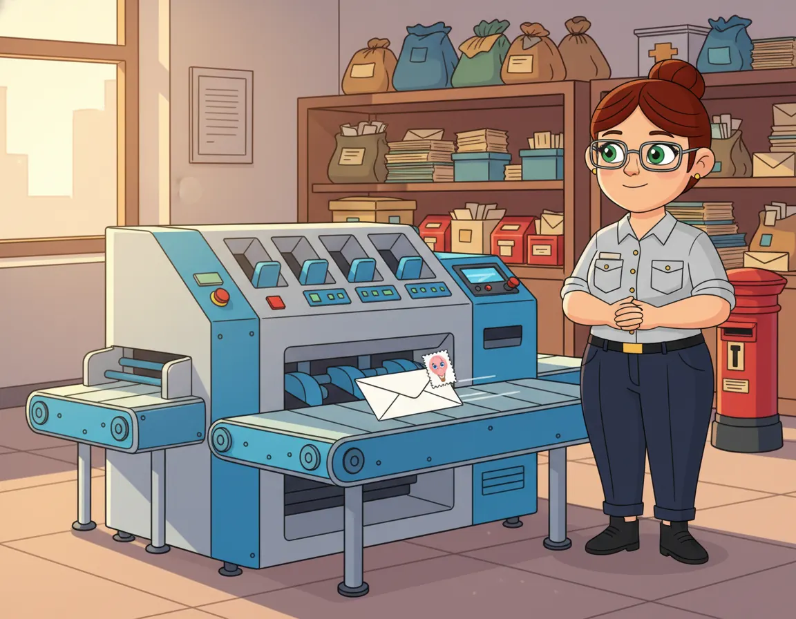 Anya's Mailbox Adventure, illustration for page 6