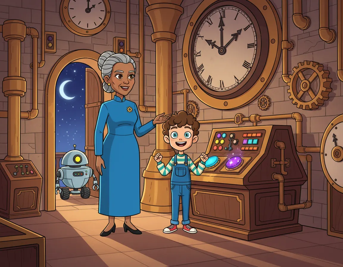 The Harmony Hub's Secret, illustration for page 10
