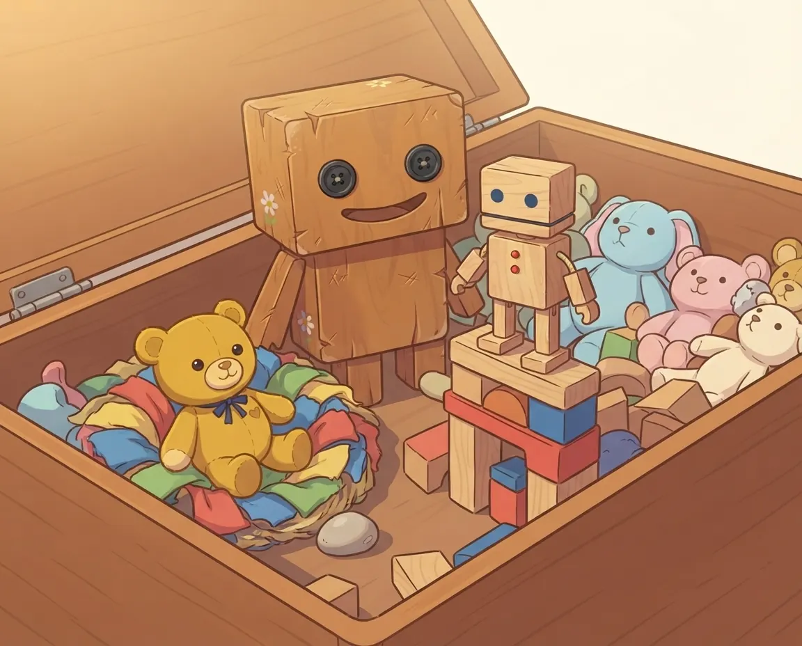 Boxy's Big Surprise, illustration for page 10