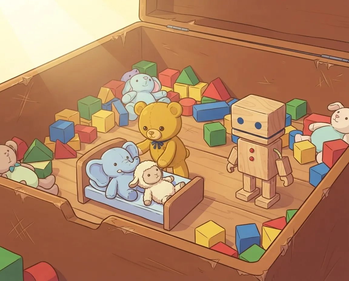 Boxy's Big Surprise, illustration for page 2