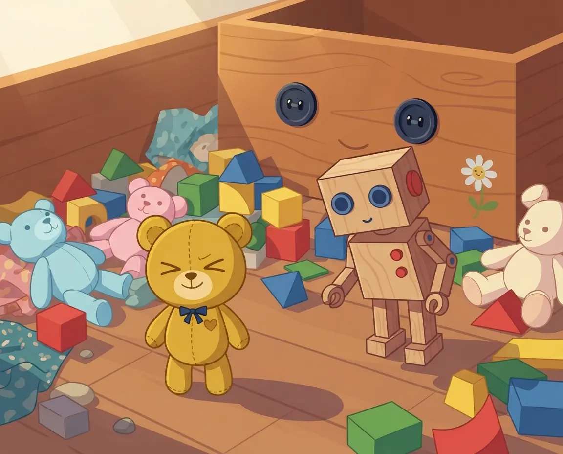 Boxy's Big Surprise, illustration for page 3