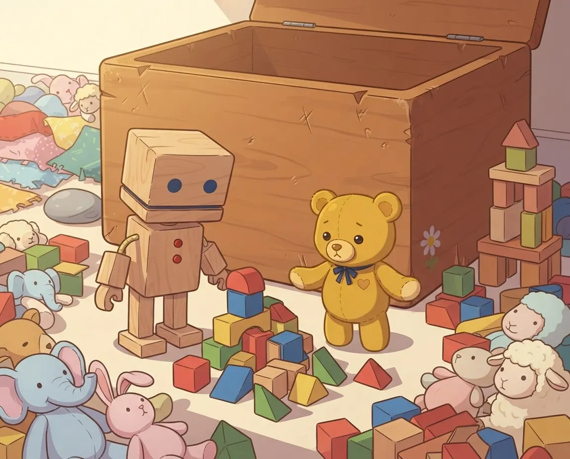 Boxy's Big Surprise, illustration for page 4