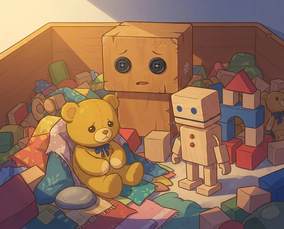 Boxy's Big Surprise, illustration for page 7