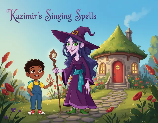 Cover illustration for Kazimir's Singing Spells