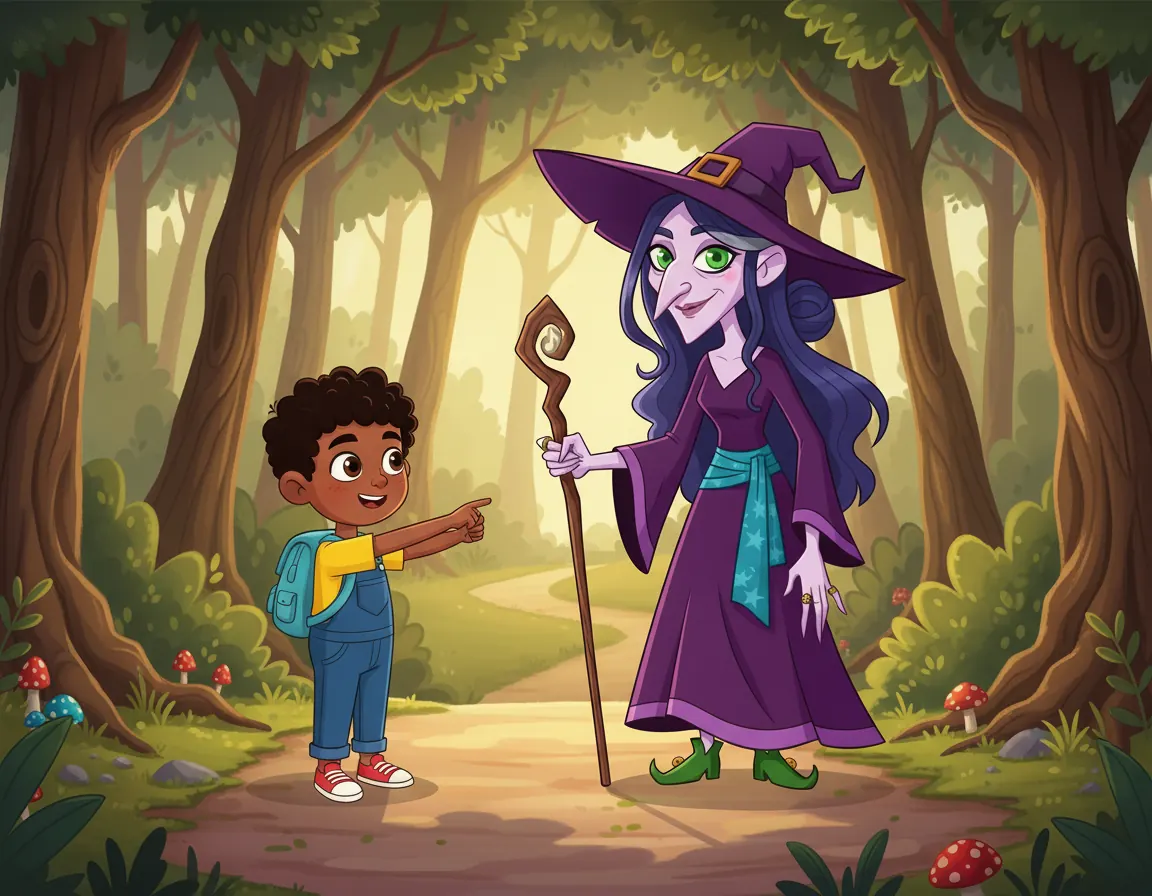 Kazimir's Singing Spells, illustration for page 4