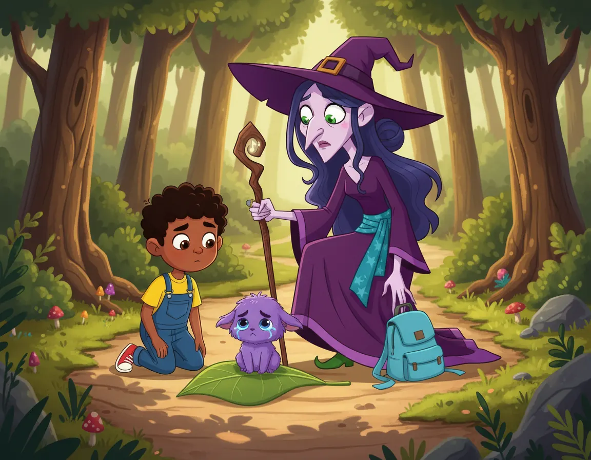 Kazimir's Singing Spells, illustration for page 6